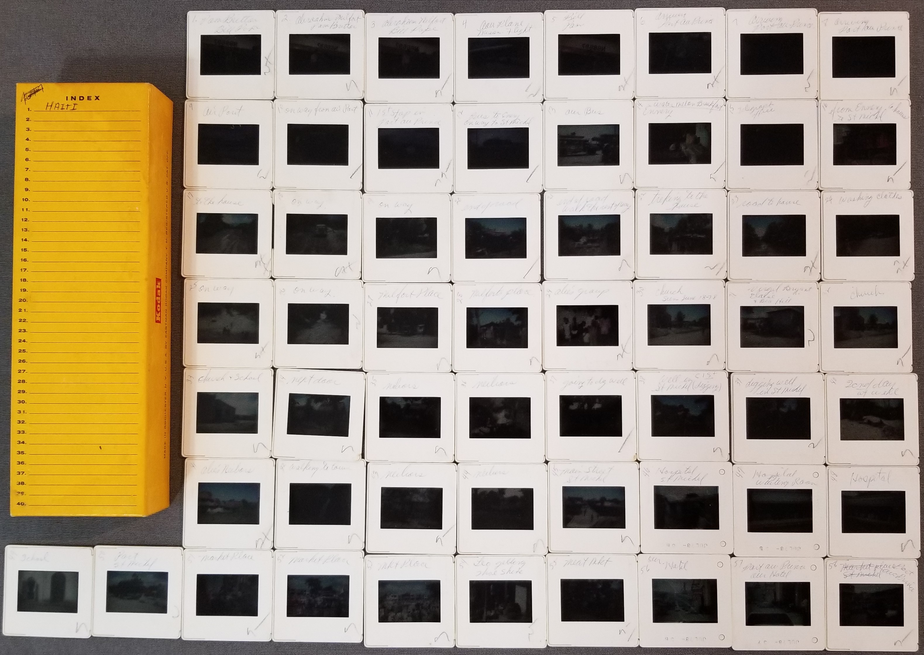 Pope Family Albums / Wilson Pope Family Slides / Haiti Slides Jun 1978William Ernest Pope